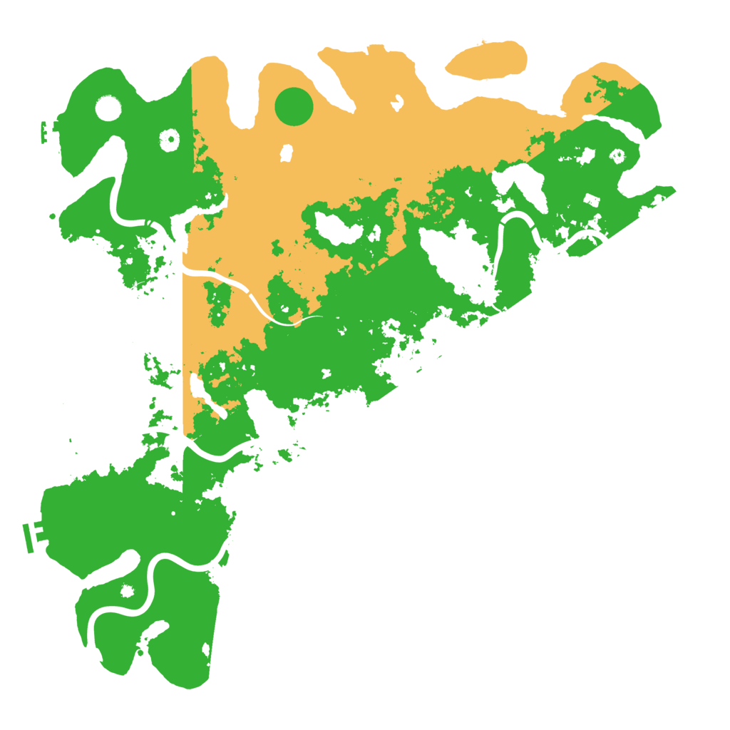 Biome Rust Map: Procedural Map, Size: 5000, Seed: 1944359337