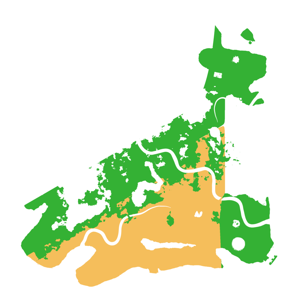 Biome Rust Map: Procedural Map, Size: 4000, Seed: 51440854