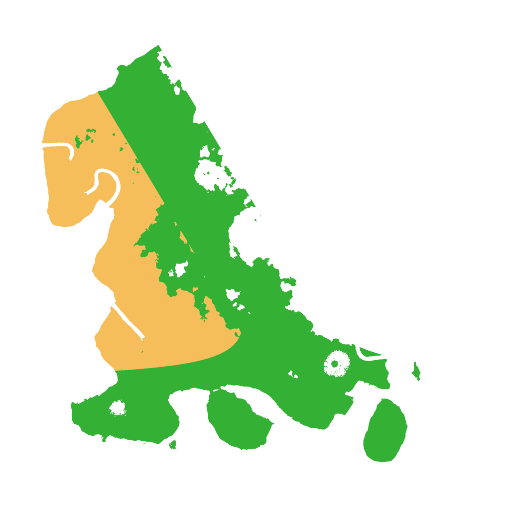 Biome Rust Map: Procedural Map, Size: 3000, Seed: 1595032724