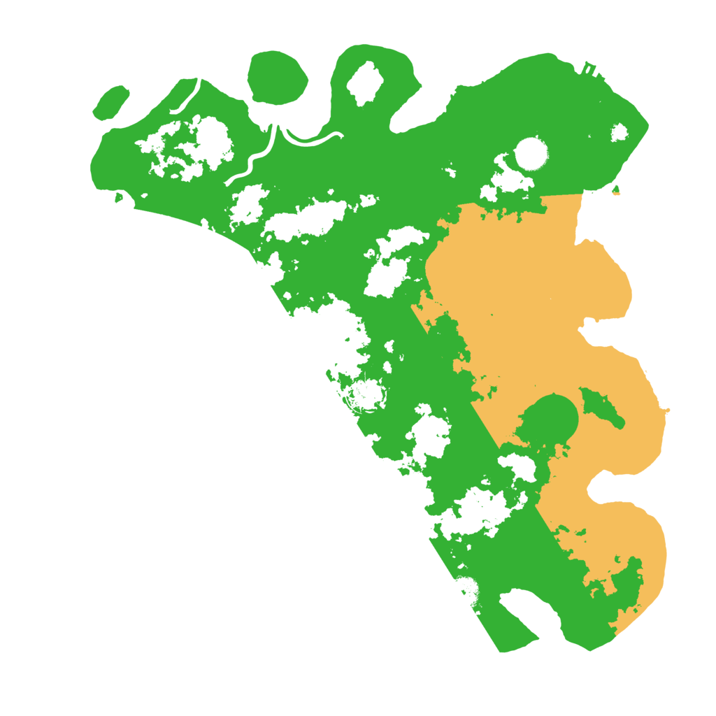 Biome Rust Map: Procedural Map, Size: 3850, Seed: 553000400