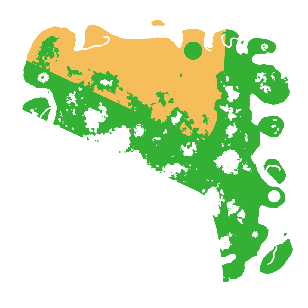 Biome Rust Map: Procedural Map, Size: 4500, Seed: 861193711