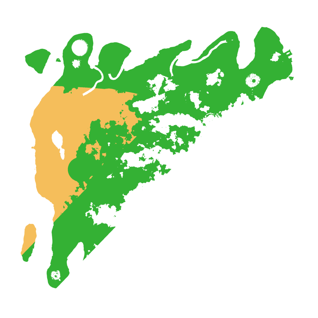 Biome Rust Map: Procedural Map, Size: 3500, Seed: 1269293652