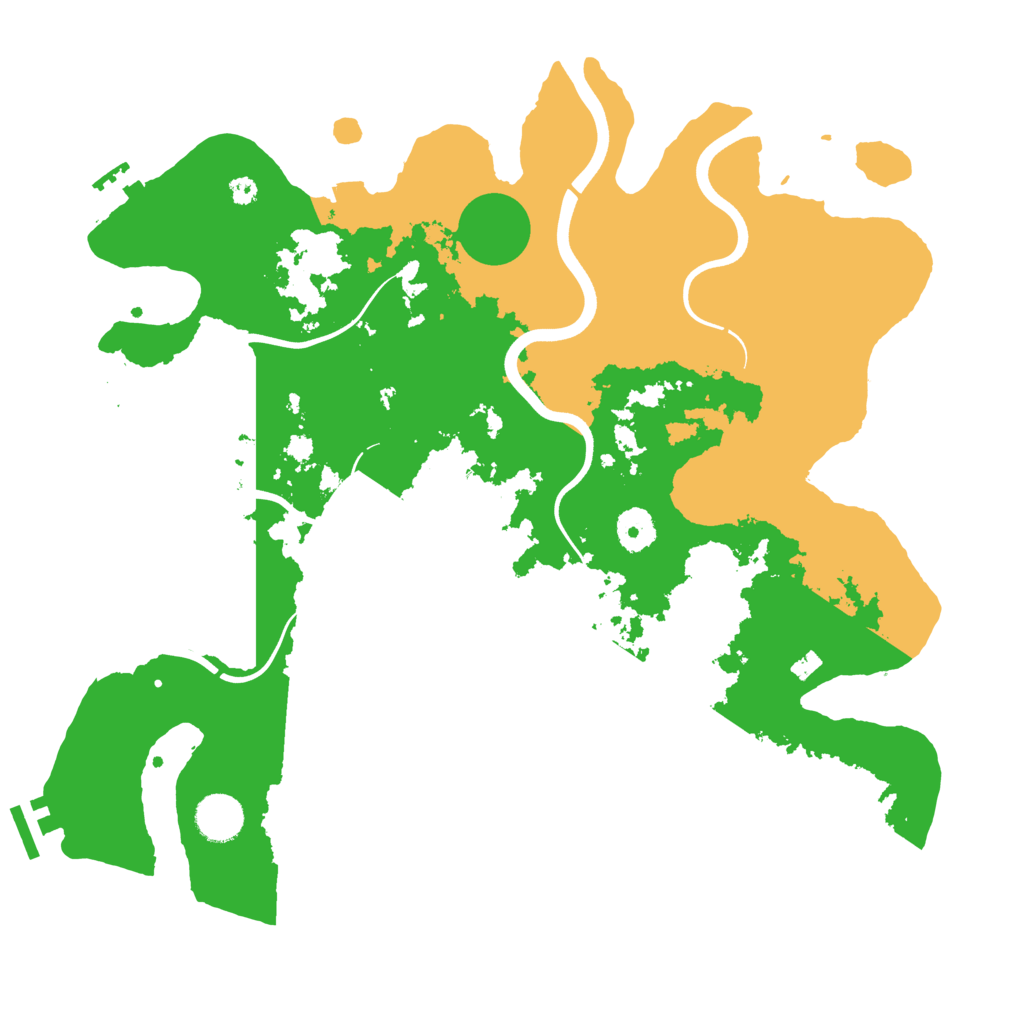 Biome Rust Map: Procedural Map, Size: 3750, Seed: 1992869543