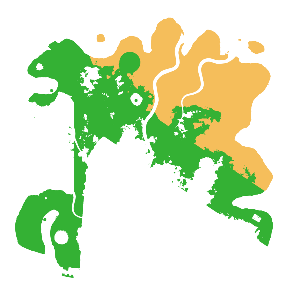 Biome Rust Map: Procedural Map, Size: 3750, Seed: 1992869543