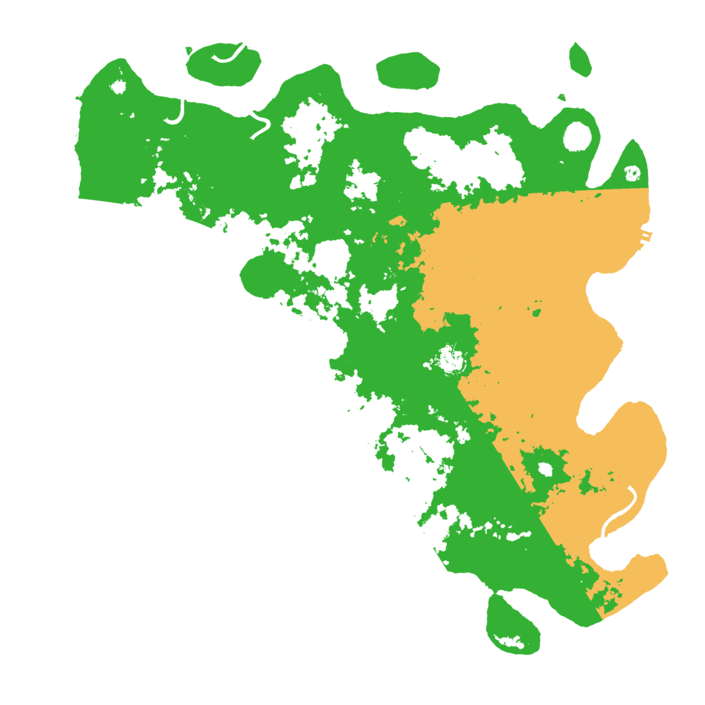 Biome Rust Map: Procedural Map, Size: 4500, Seed: 97971672
