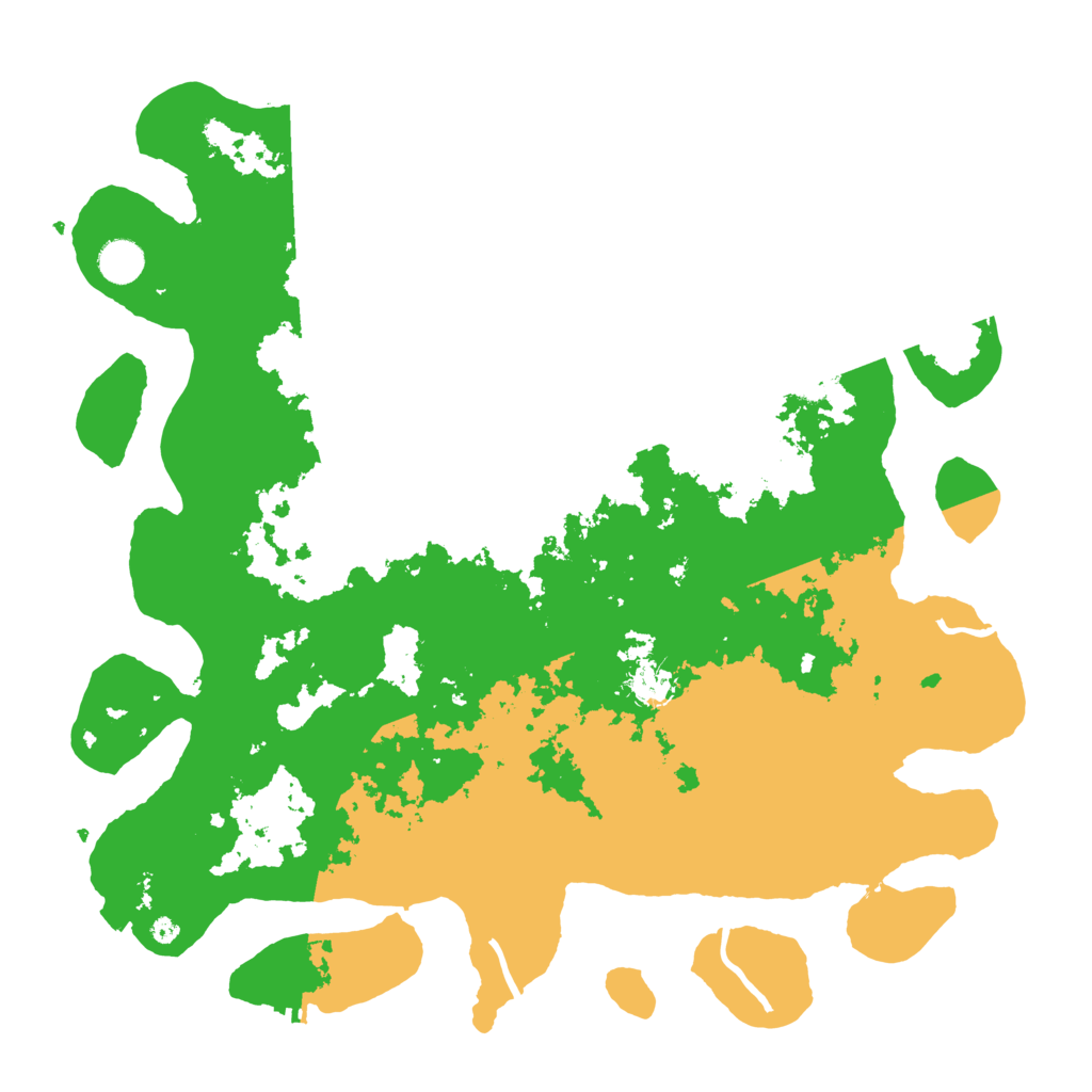 Biome Rust Map: Procedural Map, Size: 4250, Seed: 50922610