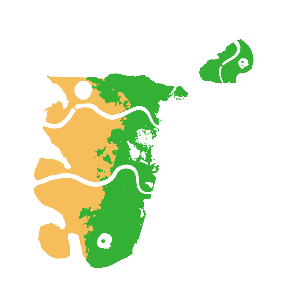 Biome Rust Map: Procedural Map, Size: 3000, Seed: 201610751