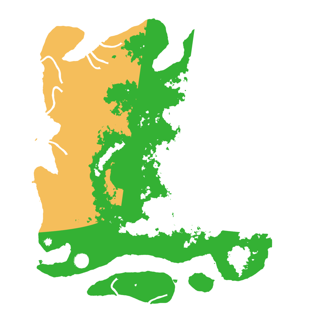 Biome Rust Map: Procedural Map, Size: 3800, Seed: 18362611