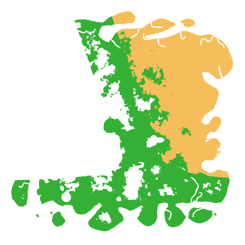 Biome Rust Map: Procedural Map, Size: 4500, Seed: 749086381