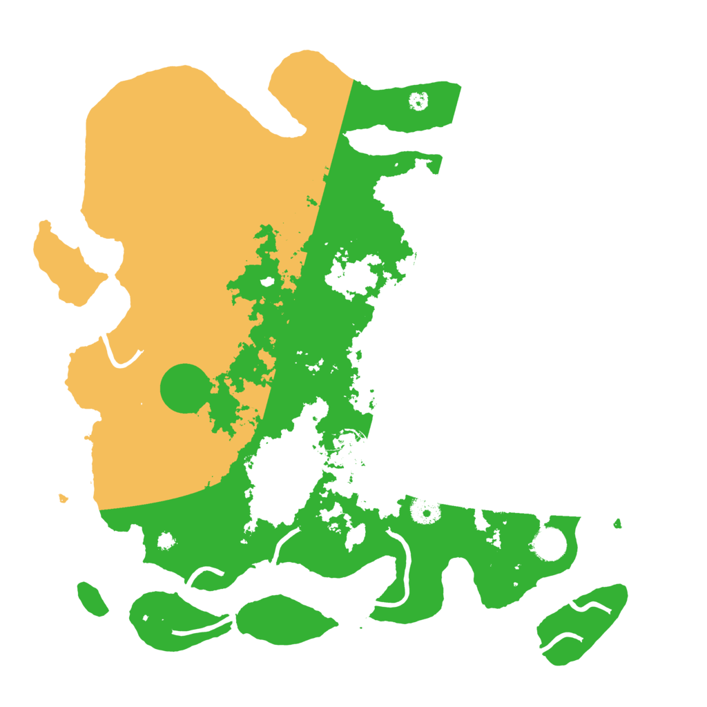 Biome Rust Map: Procedural Map, Size: 3750, Seed: 102099010