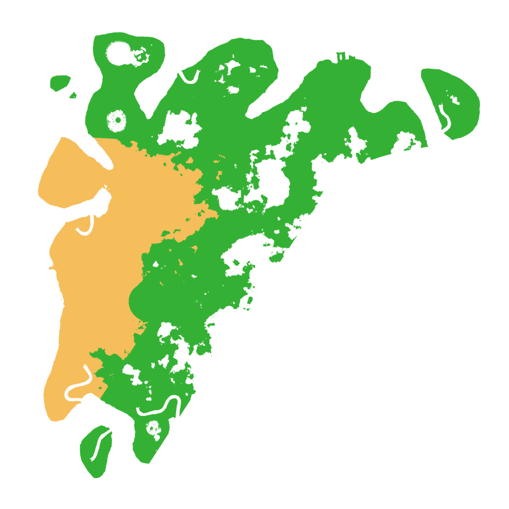 Biome Rust Map: Procedural Map, Size: 3700, Seed: 1865871553