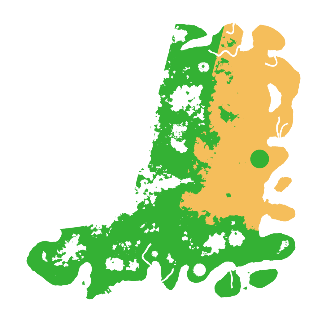 Biome Rust Map: Procedural Map, Size: 4500, Seed: 2235623