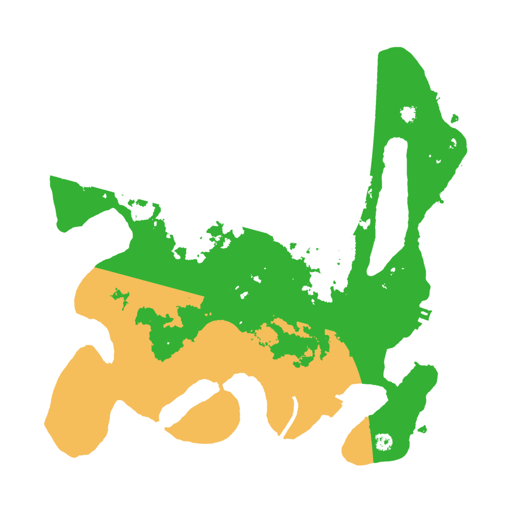 Biome Rust Map: Procedural Map, Size: 3000, Seed: 27926