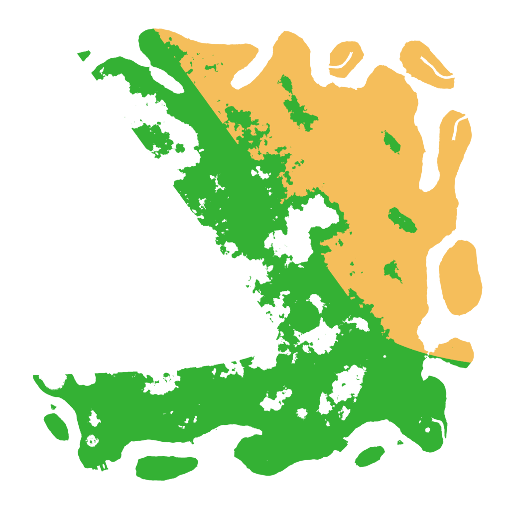 Biome Rust Map: Procedural Map, Size: 4500, Seed: 2110919463