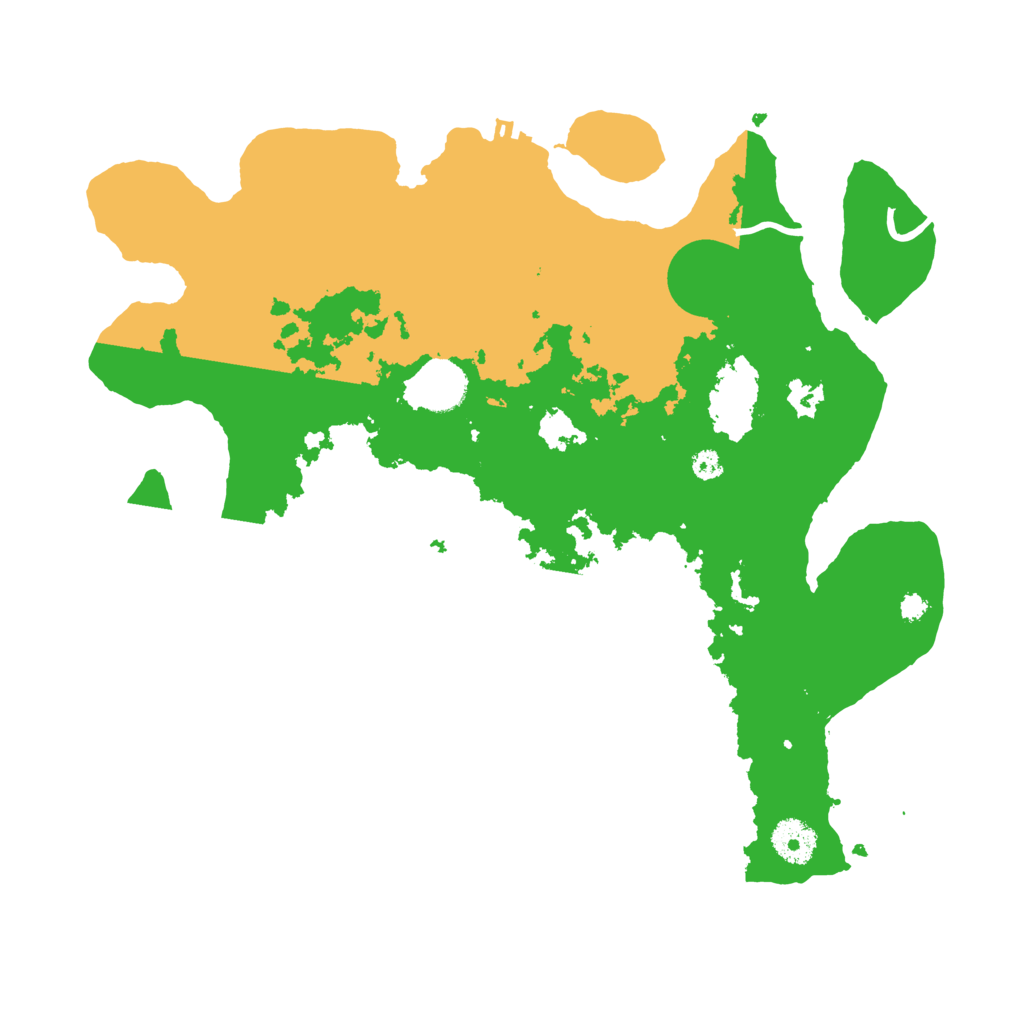 Biome Rust Map: Procedural Map, Size: 3500, Seed: 1539462338