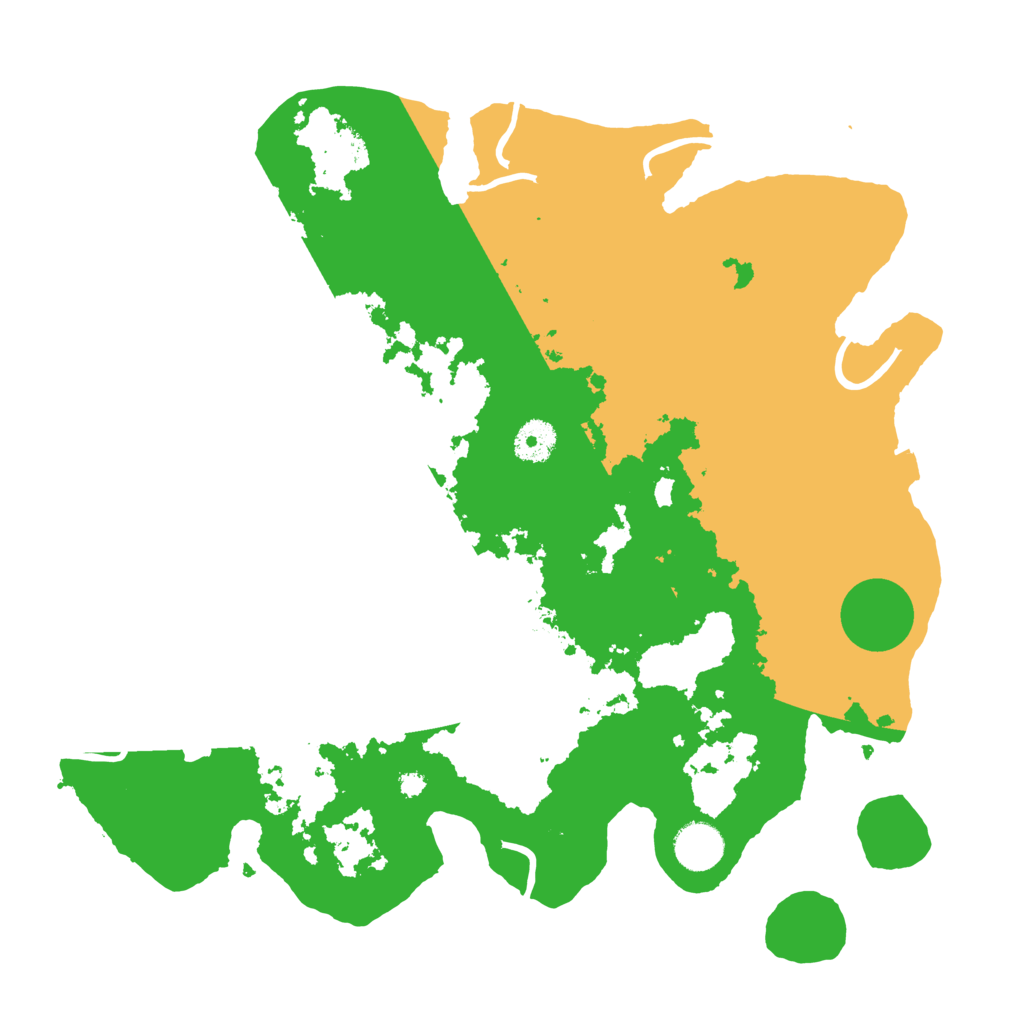 Biome Rust Map: Procedural Map, Size: 3700, Seed: 1123910615