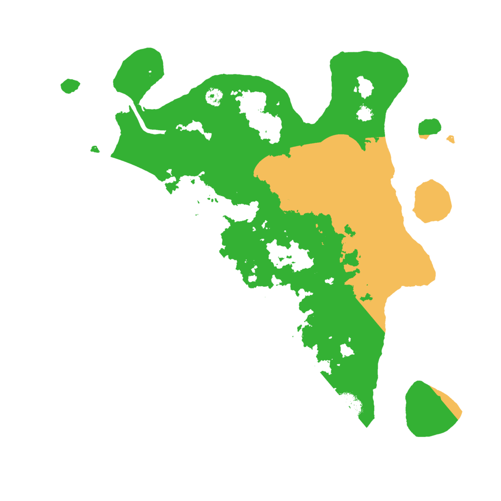 Biome Rust Map: Procedural Map, Size: 3000, Seed: 923346967