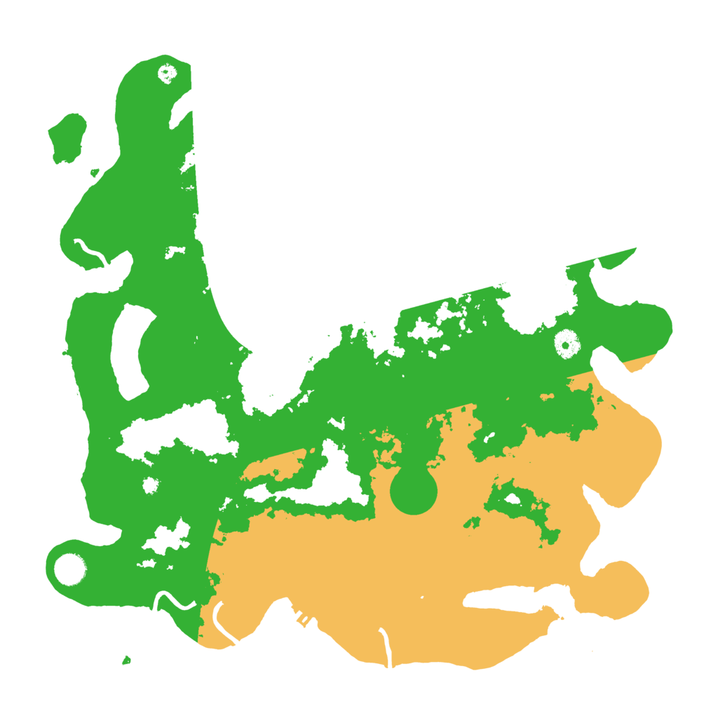 Biome Rust Map: Procedural Map, Size: 4000, Seed: 156499020