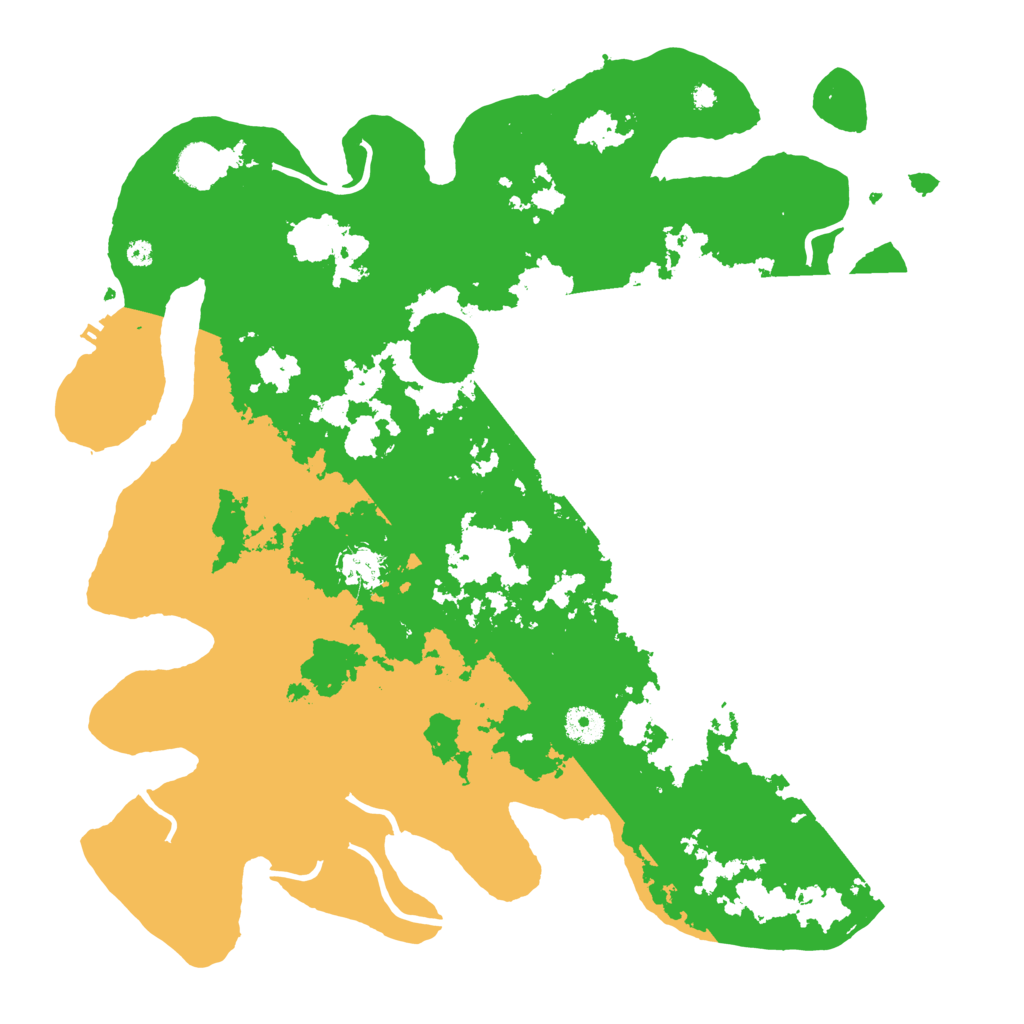 Biome Rust Map: Procedural Map, Size: 4000, Seed: 722611979