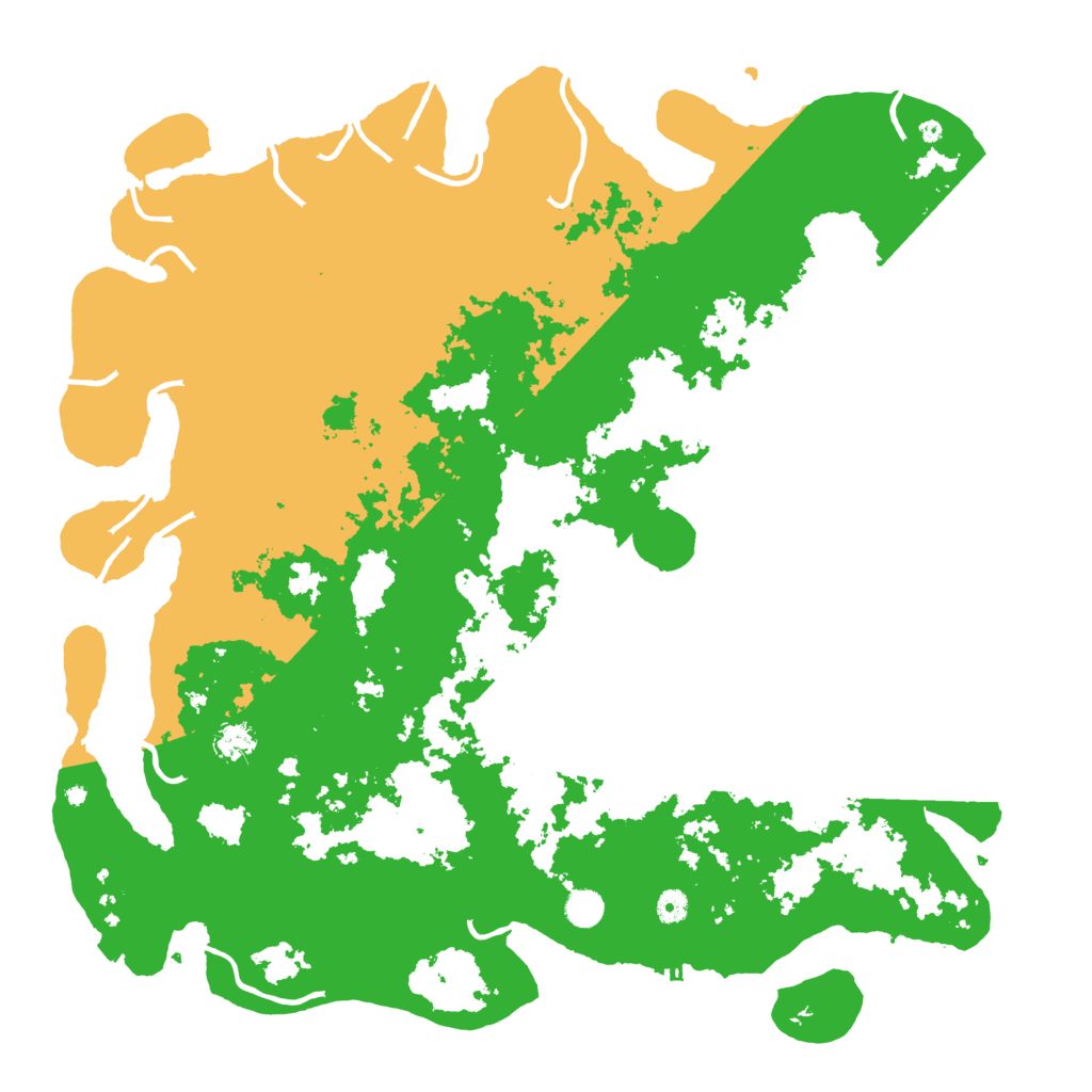 Biome Rust Map: Procedural Map, Size: 5000, Seed: 1486955839