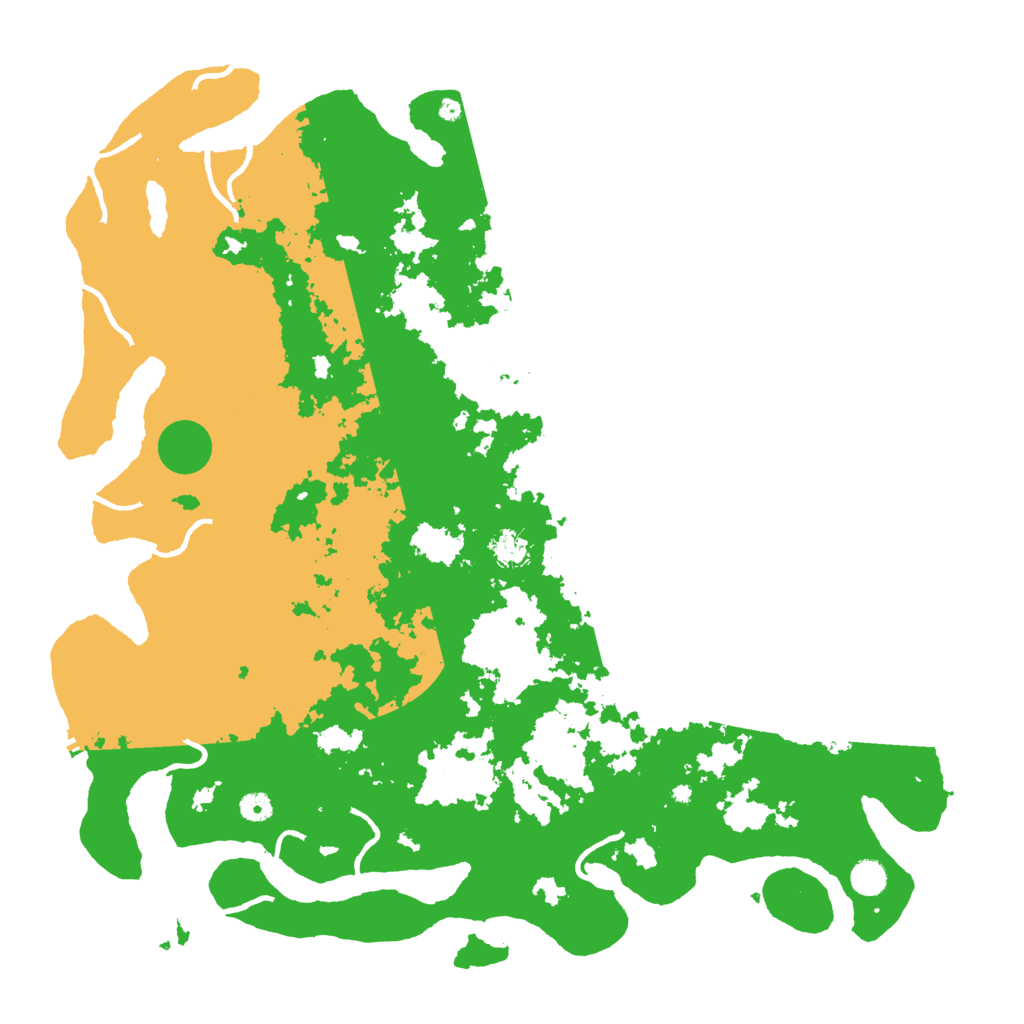 Biome Rust Map: Procedural Map, Size: 5000, Seed: 10623