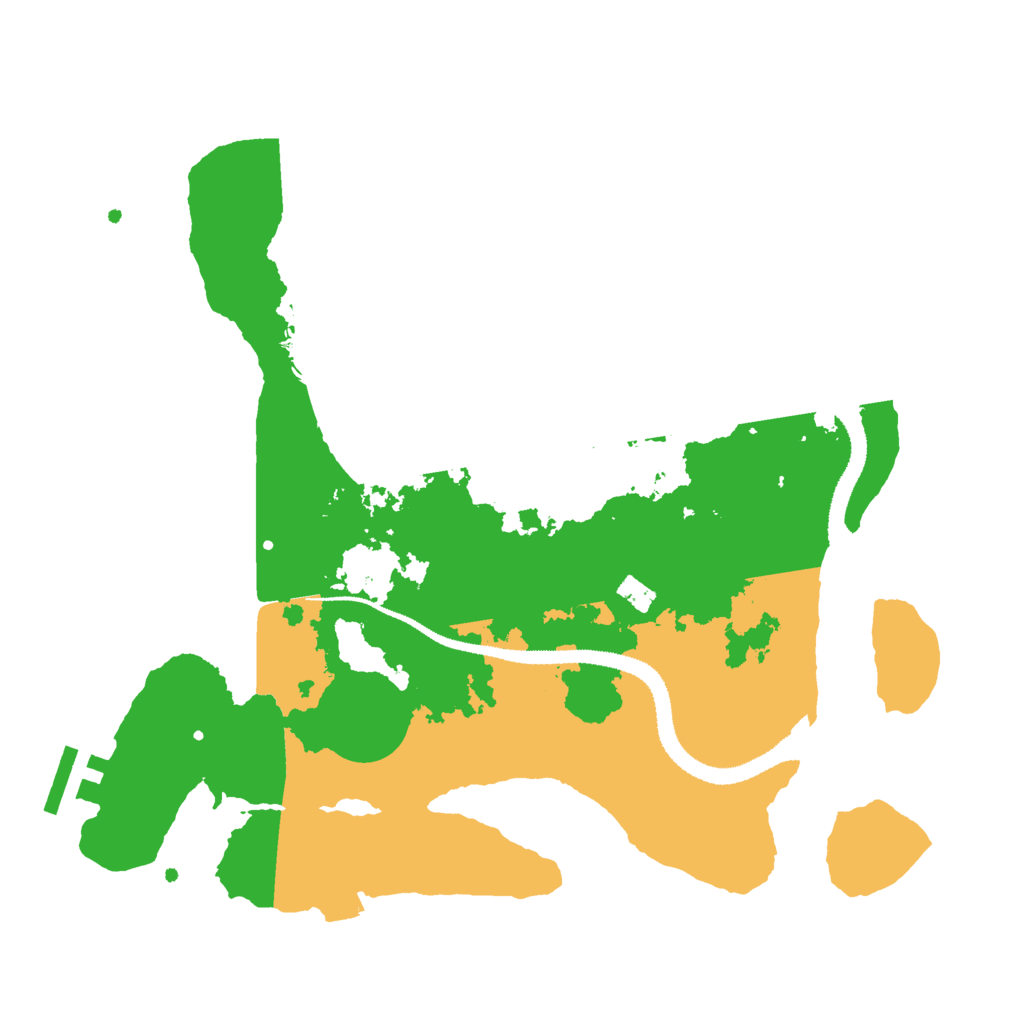 Biome Rust Map: Procedural Map, Size: 3000, Seed: 933148631