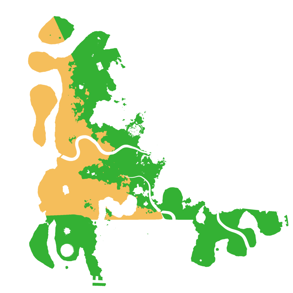 Biome Rust Map: Procedural Map, Size: 4000, Seed: 118855515