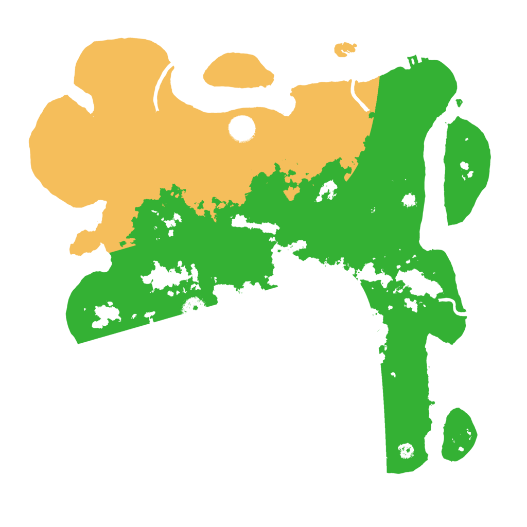 Biome Rust Map: Procedural Map, Size: 3500, Seed: 723604502