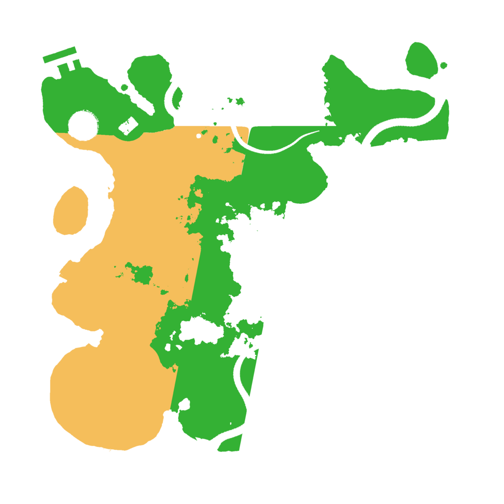 Biome Rust Map: Procedural Map, Size: 3000, Seed: 1422302782