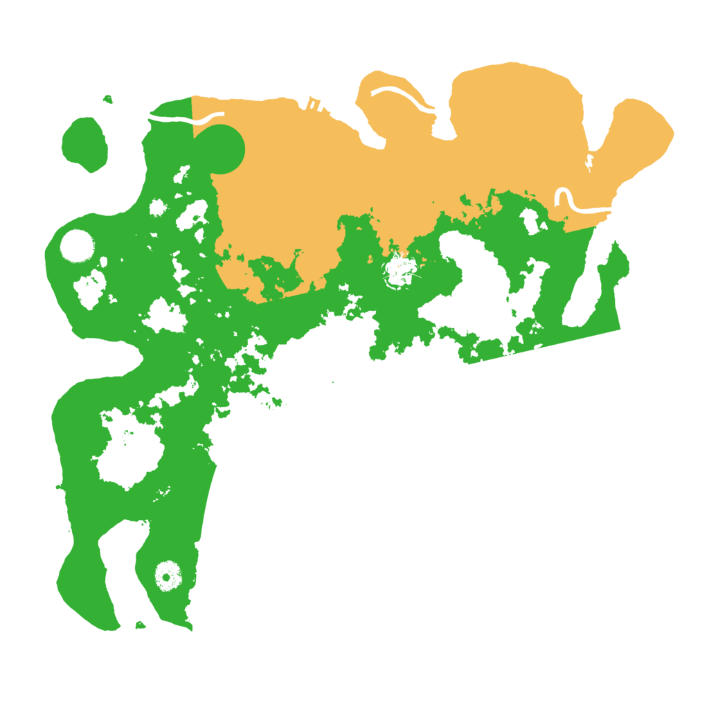 Biome Rust Map: Procedural Map, Size: 3750, Seed: 71081509