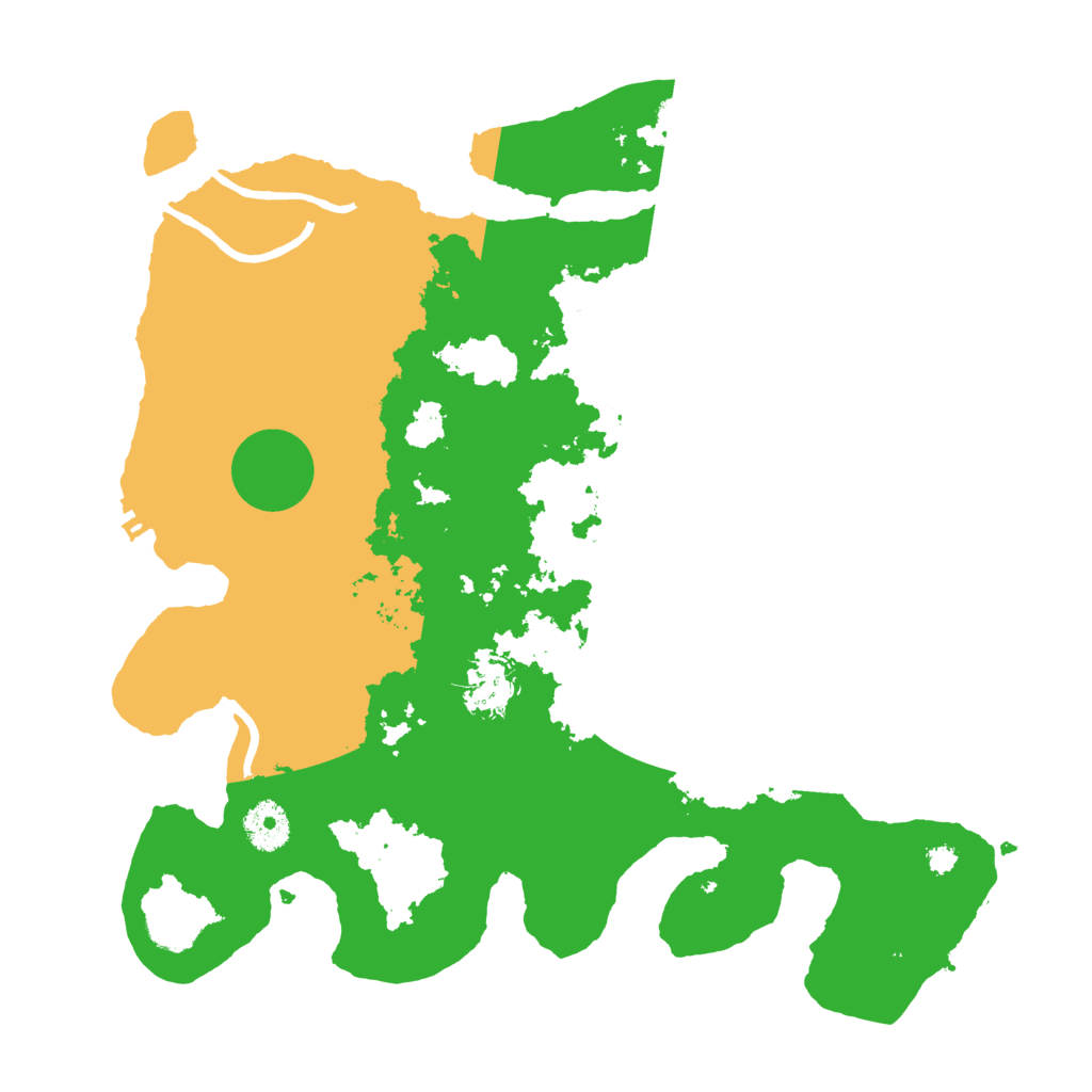 Biome Rust Map: Procedural Map, Size: 3500, Seed: 1285408872