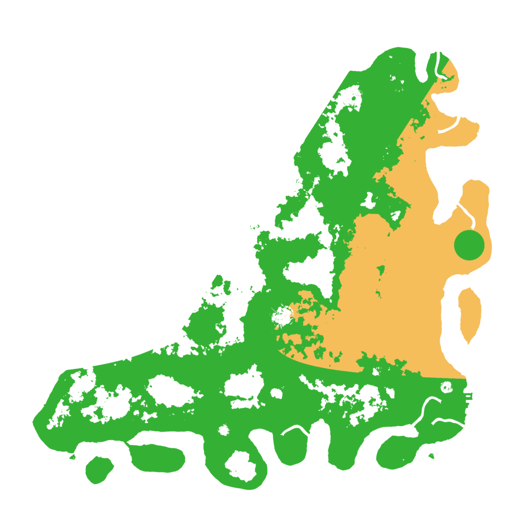 Biome Rust Map: Procedural Map, Size: 4500, Seed: 1938727996