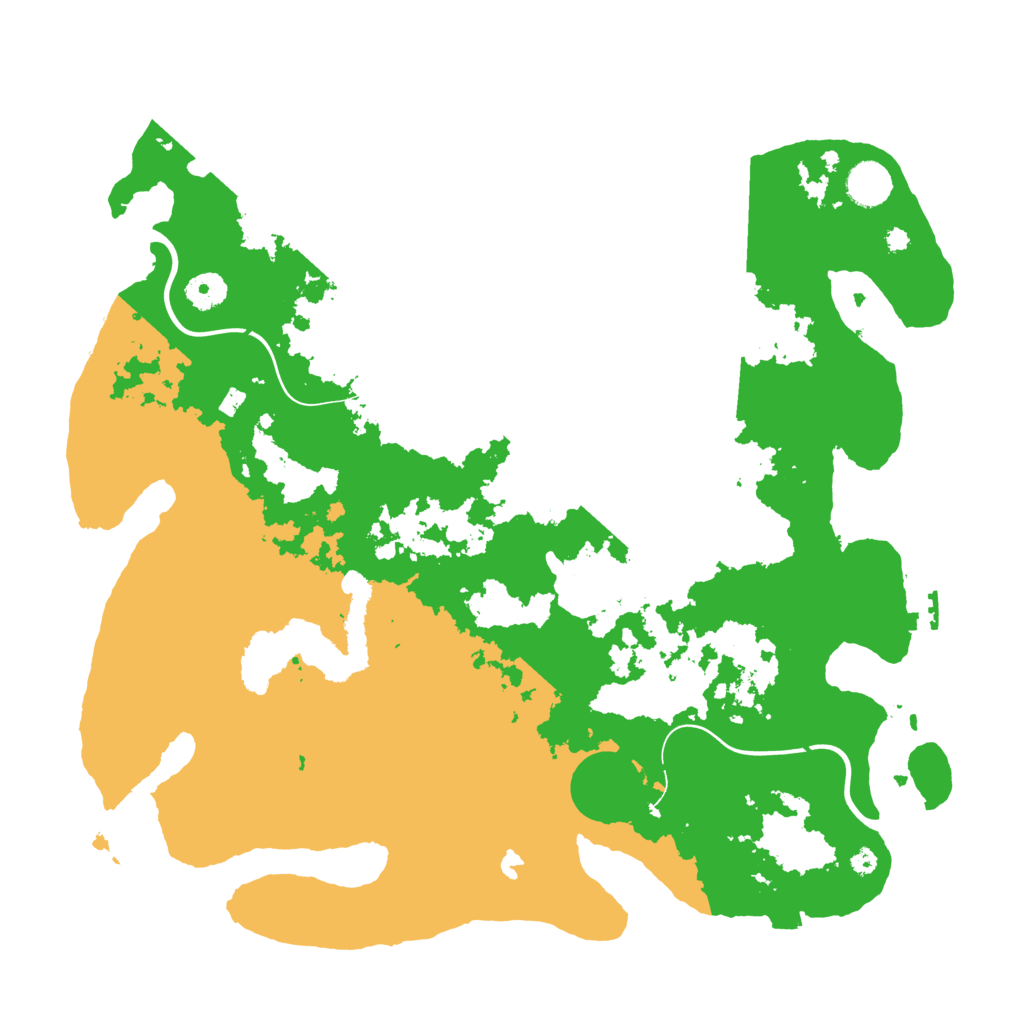 Biome Rust Map: Procedural Map, Size: 4000, Seed: 1307617178