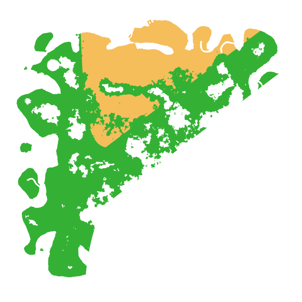 Biome Rust Map: Procedural Map, Size: 4500, Seed: 789433415