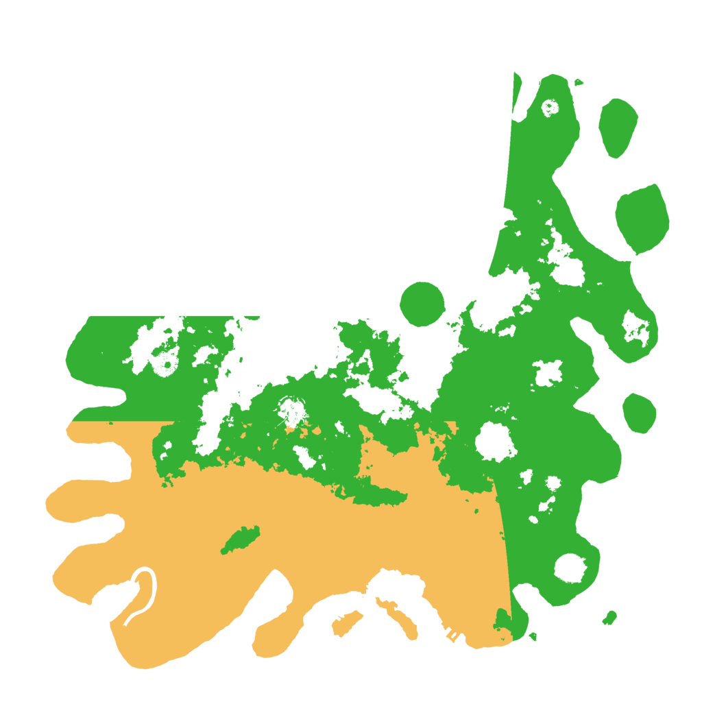 Biome Rust Map: Procedural Map, Size: 4250, Seed: 47795354