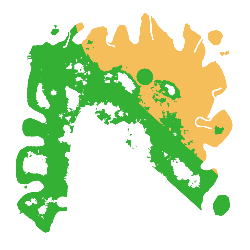 Biome Rust Map: Procedural Map, Size: 4000, Seed: 334112166