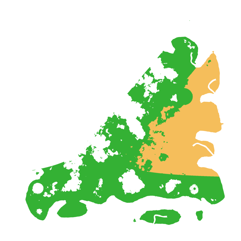 Biome Rust Map: Procedural Map, Size: 3950, Seed: 12137399