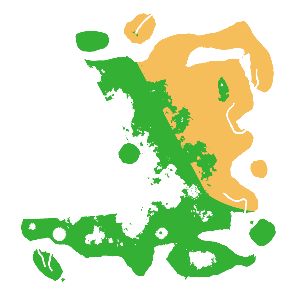 Biome Rust Map: Procedural Map, Size: 3950, Seed: 46919915