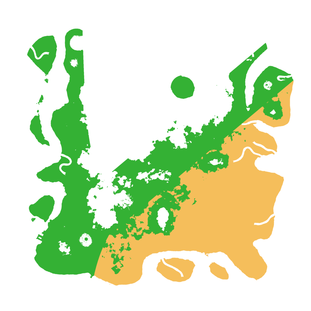 Biome Rust Map: Procedural Map, Size: 3750, Seed: 51387390