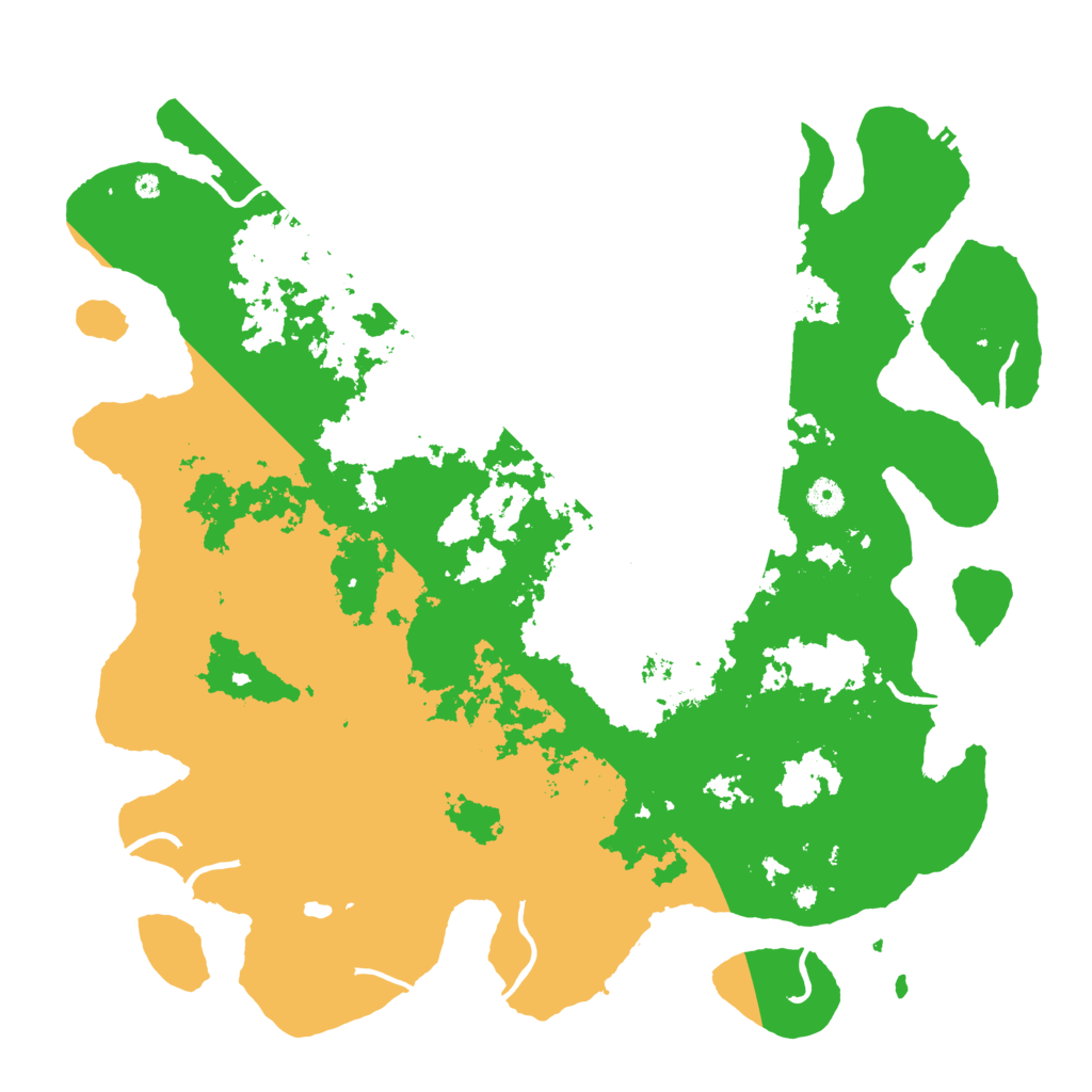 Biome Rust Map: Procedural Map, Size: 4500, Seed: 759703653