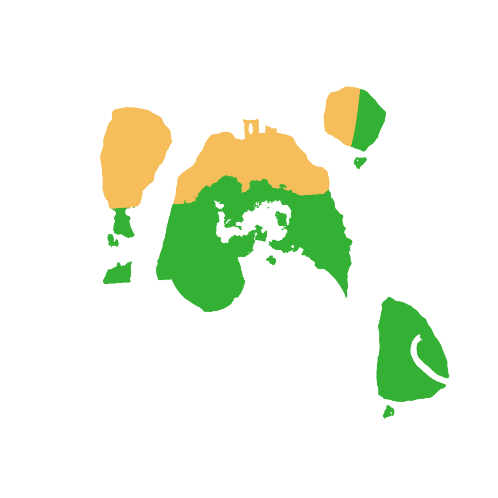 Biome Rust Map: Procedural Map, Size: 2000, Seed: 47583624