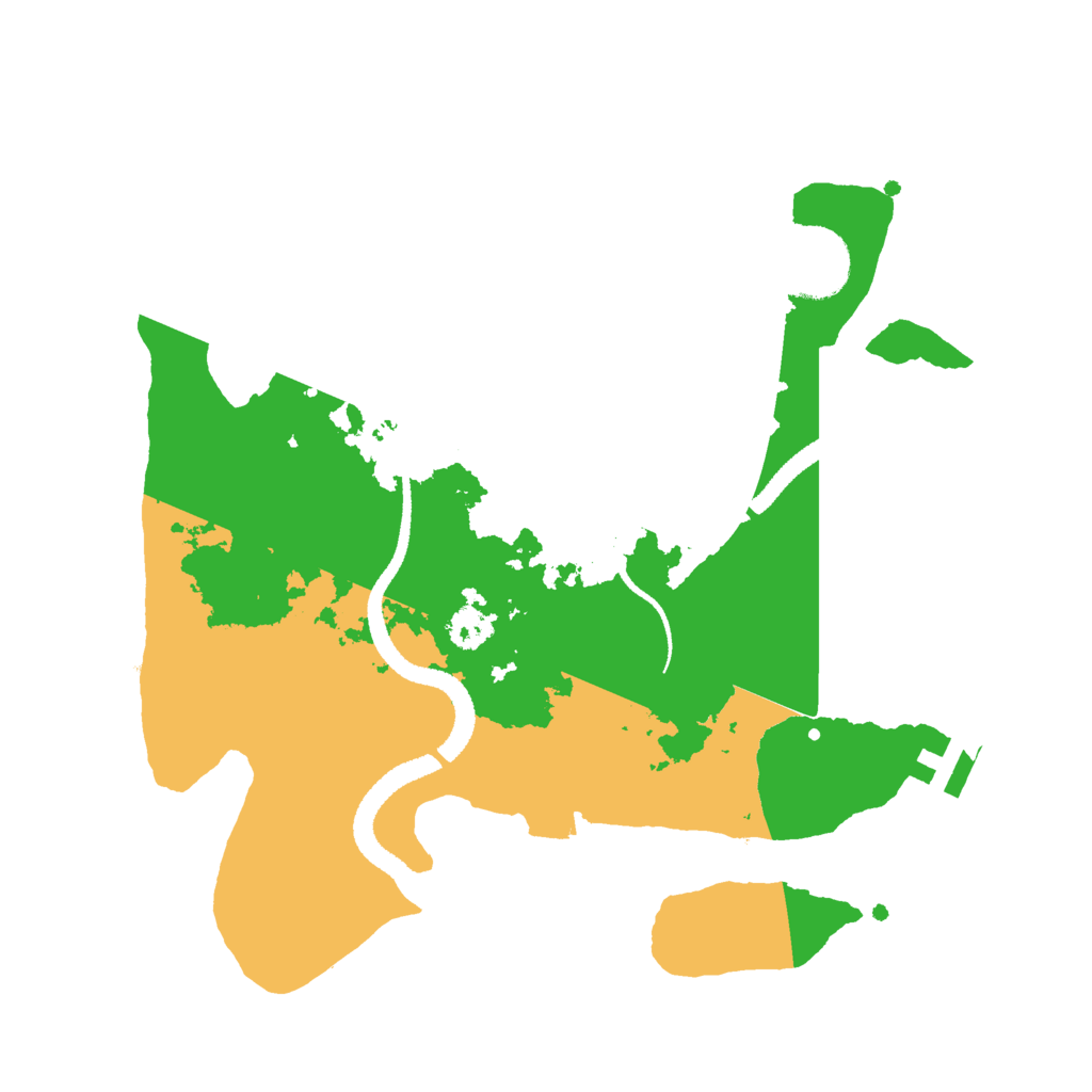 Biome Rust Map: Procedural Map, Size: 2700, Seed: 20354769