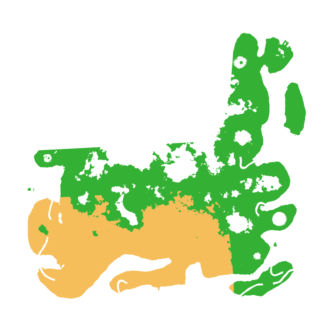 Biome Rust Map: Procedural Map, Size: 4000, Seed: 1905952599