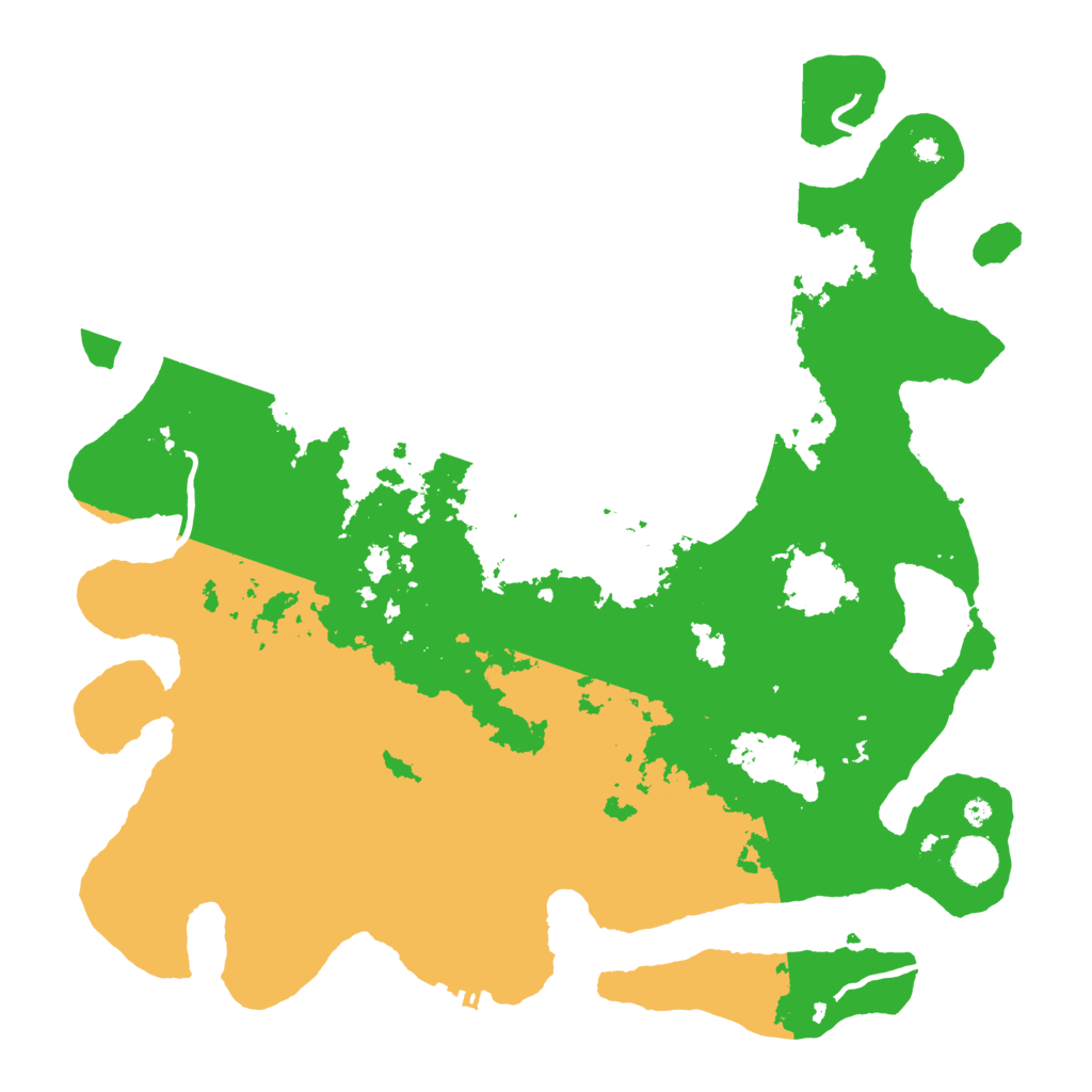 Biome Rust Map: Procedural Map, Size: 4200, Seed: 937053425