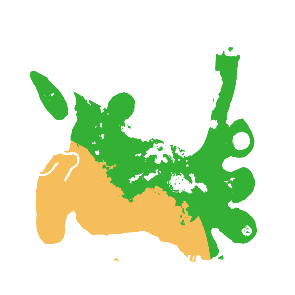 Biome Rust Map: Procedural Map, Size: 3000, Seed: 51757