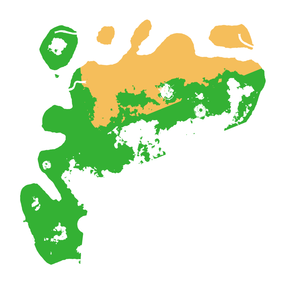 Biome Rust Map: Procedural Map, Size: 3550, Seed: 81013839