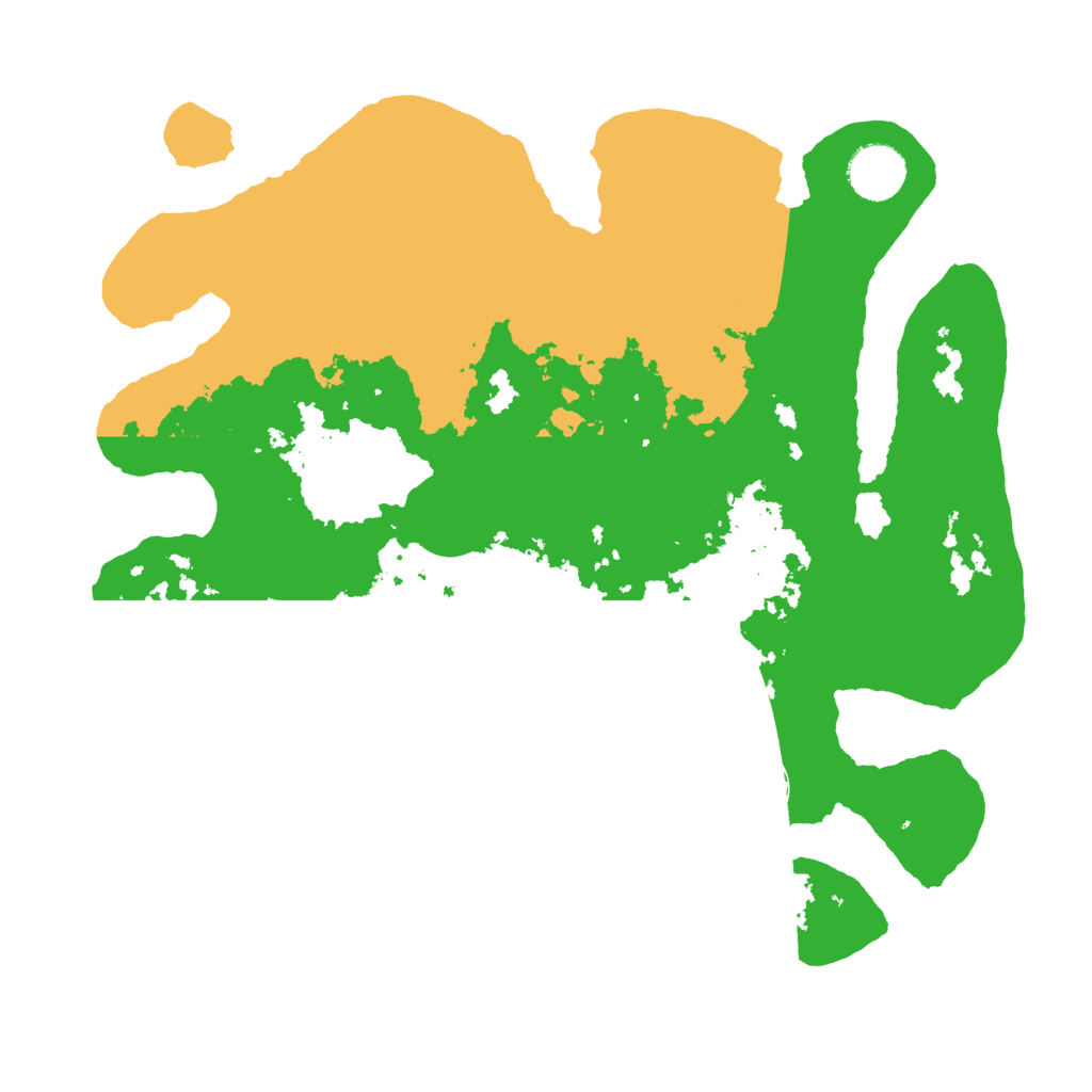 Biome Rust Map: Barren, Size: 3400, Seed: 49319337