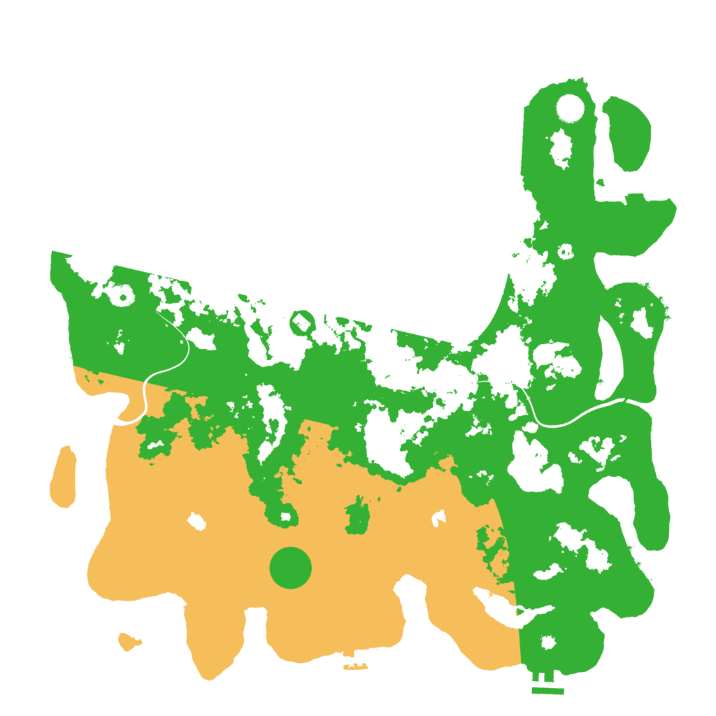 Biome Rust Map: Procedural Map, Size: 4500, Seed: 1936604352