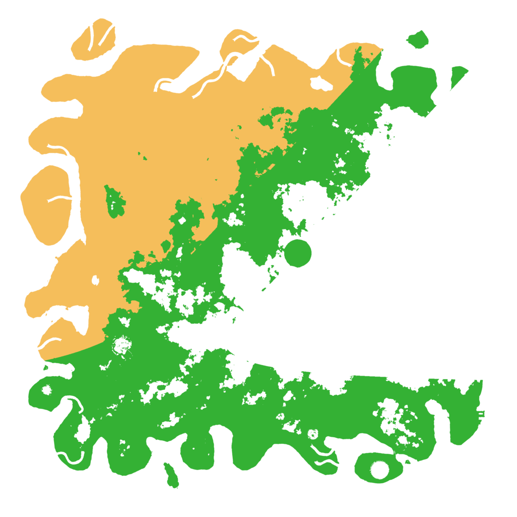 Biome Rust Map: Procedural Map, Size: 5000, Seed: 1851928781