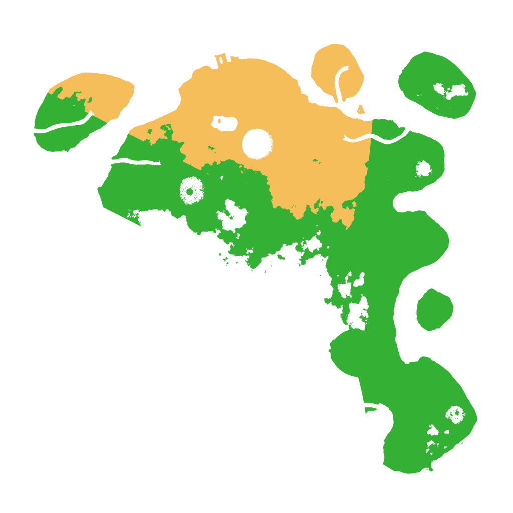 Biome Rust Map: Procedural Map, Size: 3000, Seed: 853704437